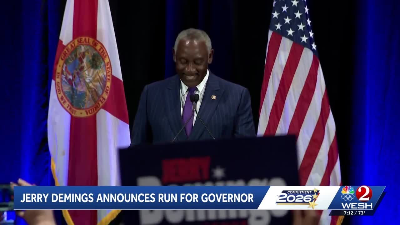 Orange County Mayor Jerry Demings launches campaign for governor of Florida