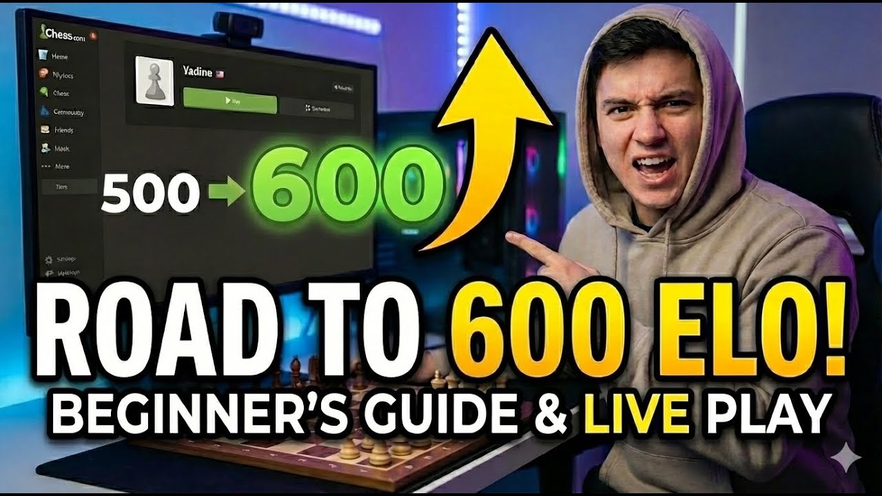 🚀 500 to 600 ELO: Master the Only 2 Openings You Need!