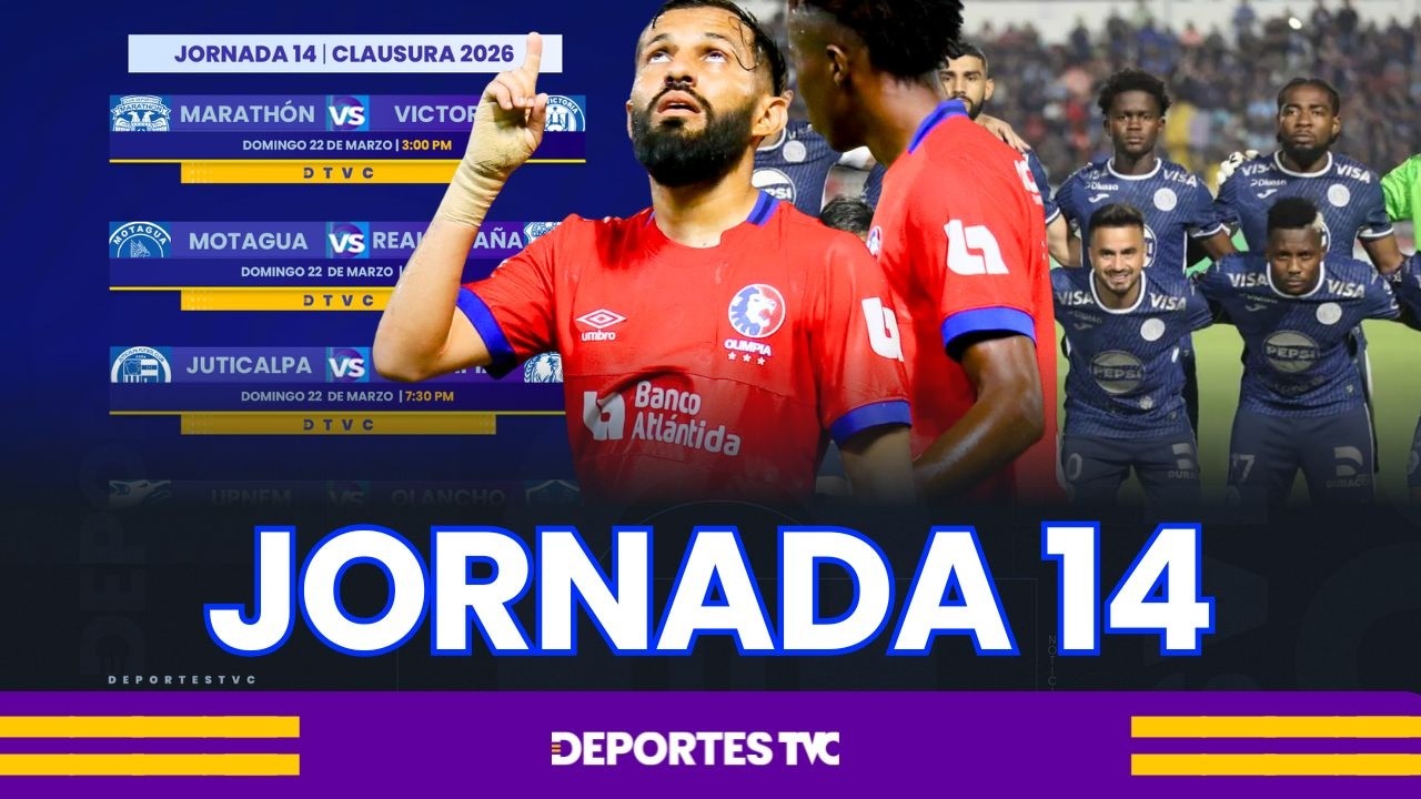 As&iacute; se jugar&aacute; la Jornada 14 de la Liga Nacional en el Clausura 2026