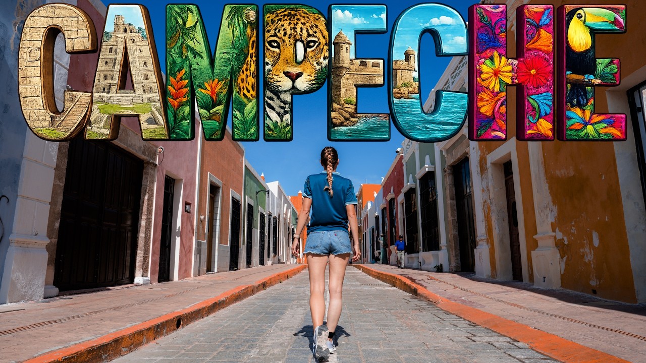 MEXIQUE 🇲🇽 : CAMPECHE , La ville la plus sous-estim&eacute;e de la P&eacute;ninsule ?