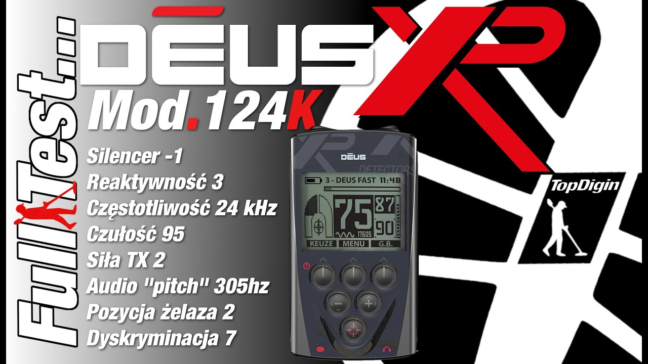XP Deus 5.2 Cewka X35 11 cali Full Test na Polu Testowym Top Digin - Czy dorówna Equinoxowi 800?