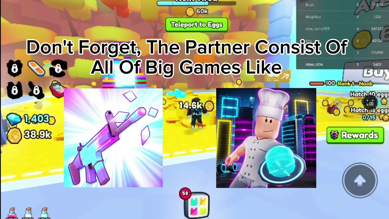 How To Be A Big Games Partner In 2024 😄