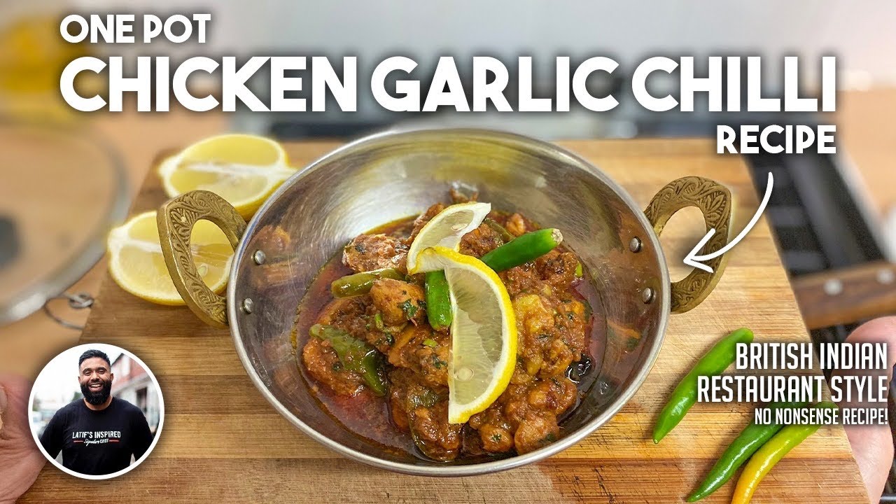 One Pot Garlic Chilli Chicken (BIR) Indian Restaurant Recipe | No Nonsense Cooking Method For All