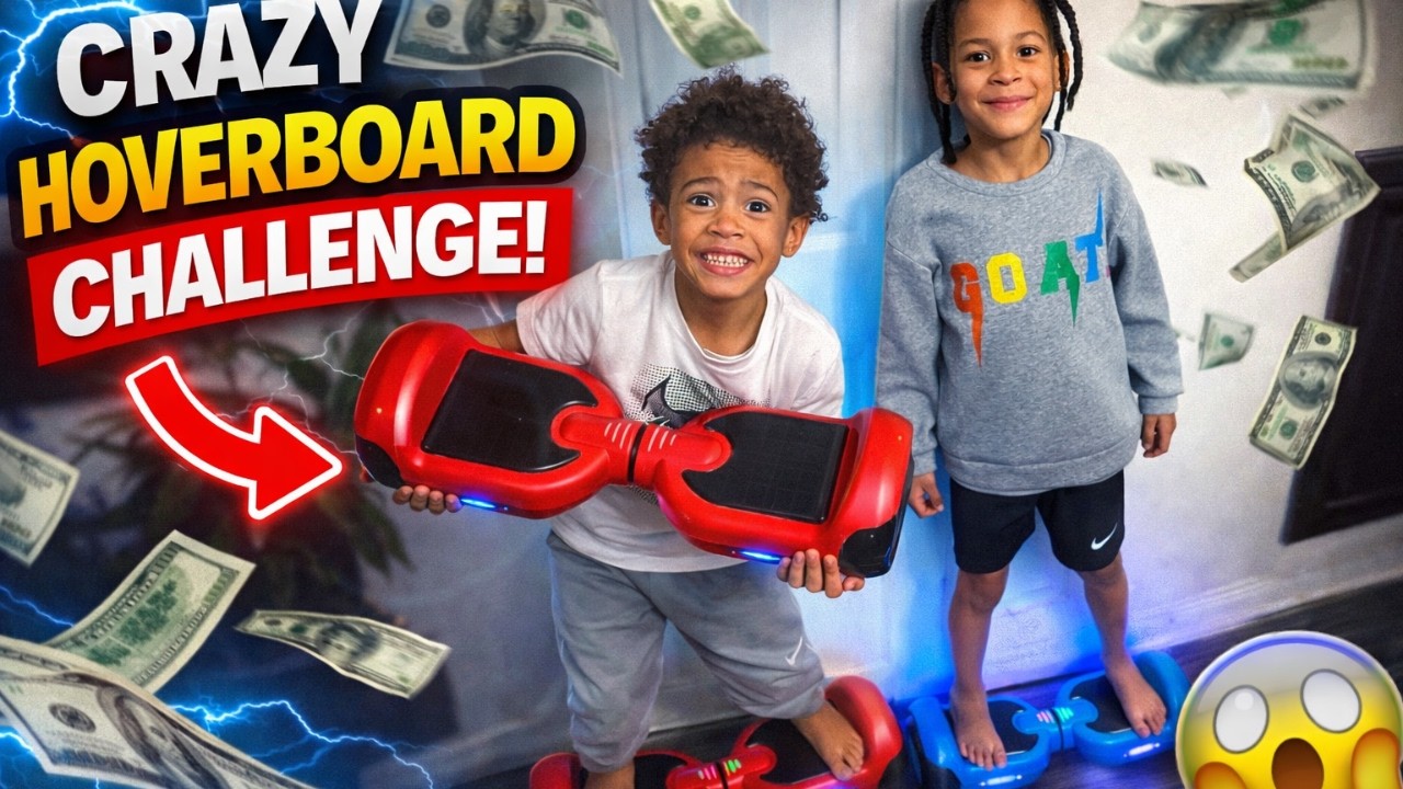 Hoverboard Challenge Gets OUT OF CONTROL!