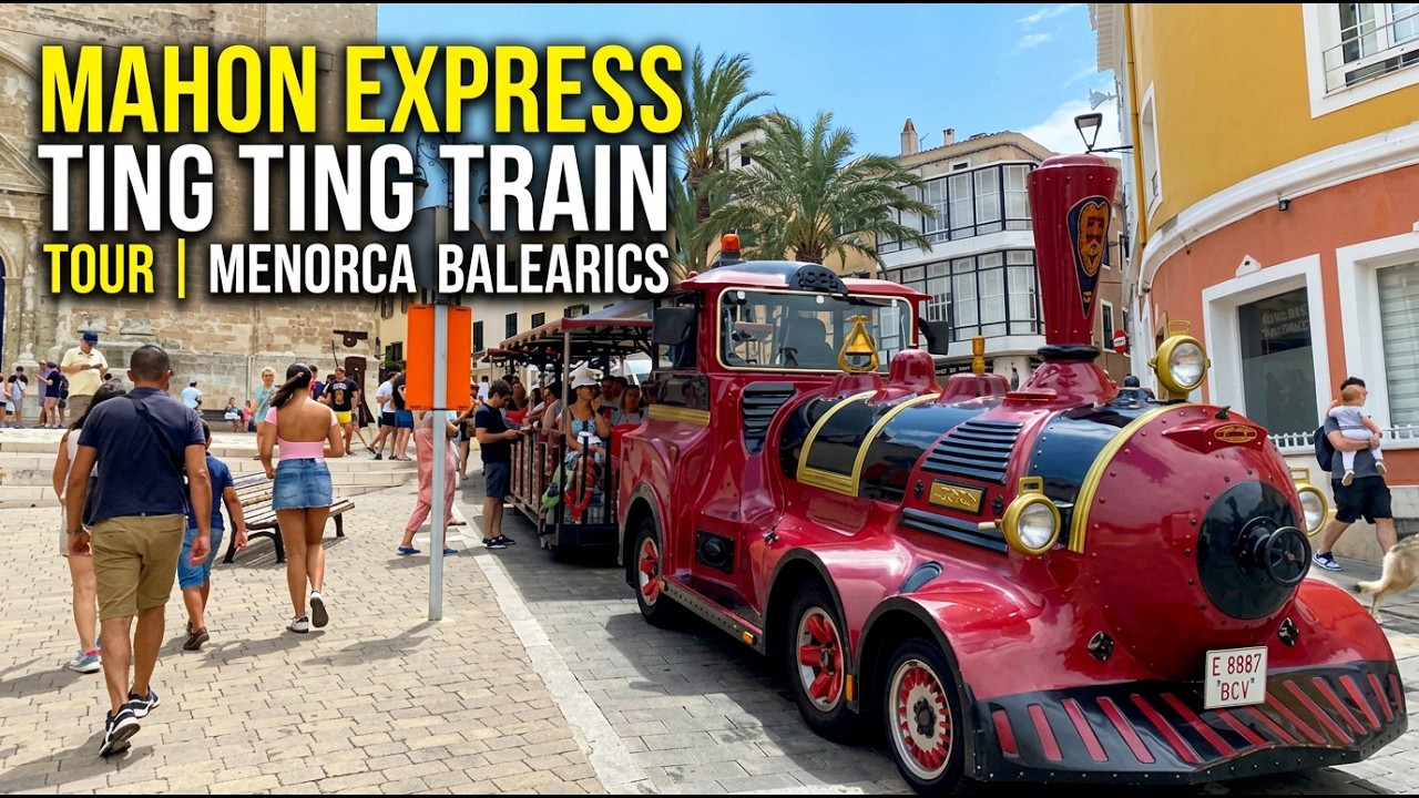 Mahon Express Ting Ting Train Menorca Balearics