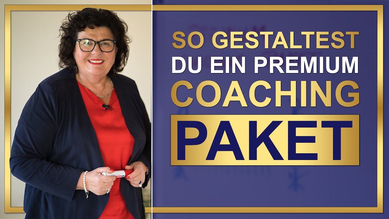 So gestaltest du ein Premium-Coaching-Paket