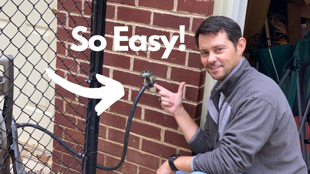 How to create a siphon with a garden hose. Syphon Hack. How To Drain Your Above Ground Pool.