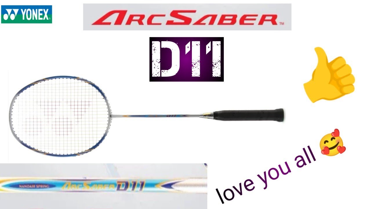 Yonex Arcsaber D 11 Badminton Racquet #youtube