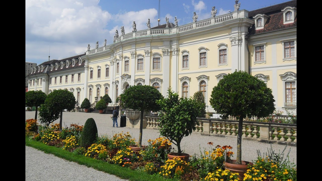 Людвигсбург. Резенция герцегов Вюртемберг. Residenzschloss Ludwigsburg.