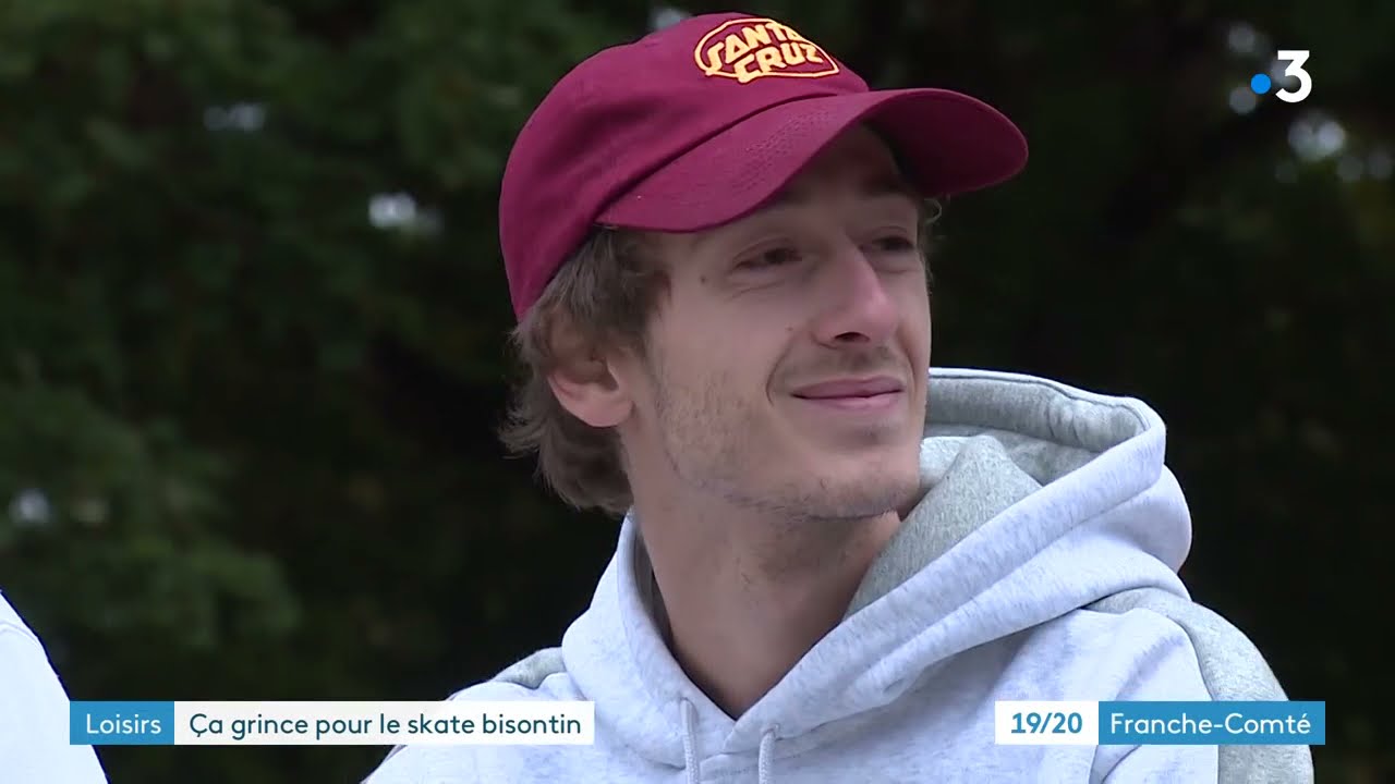 France 3 Franche-Comté | Loisirs : ça grince pour le skate bisontin