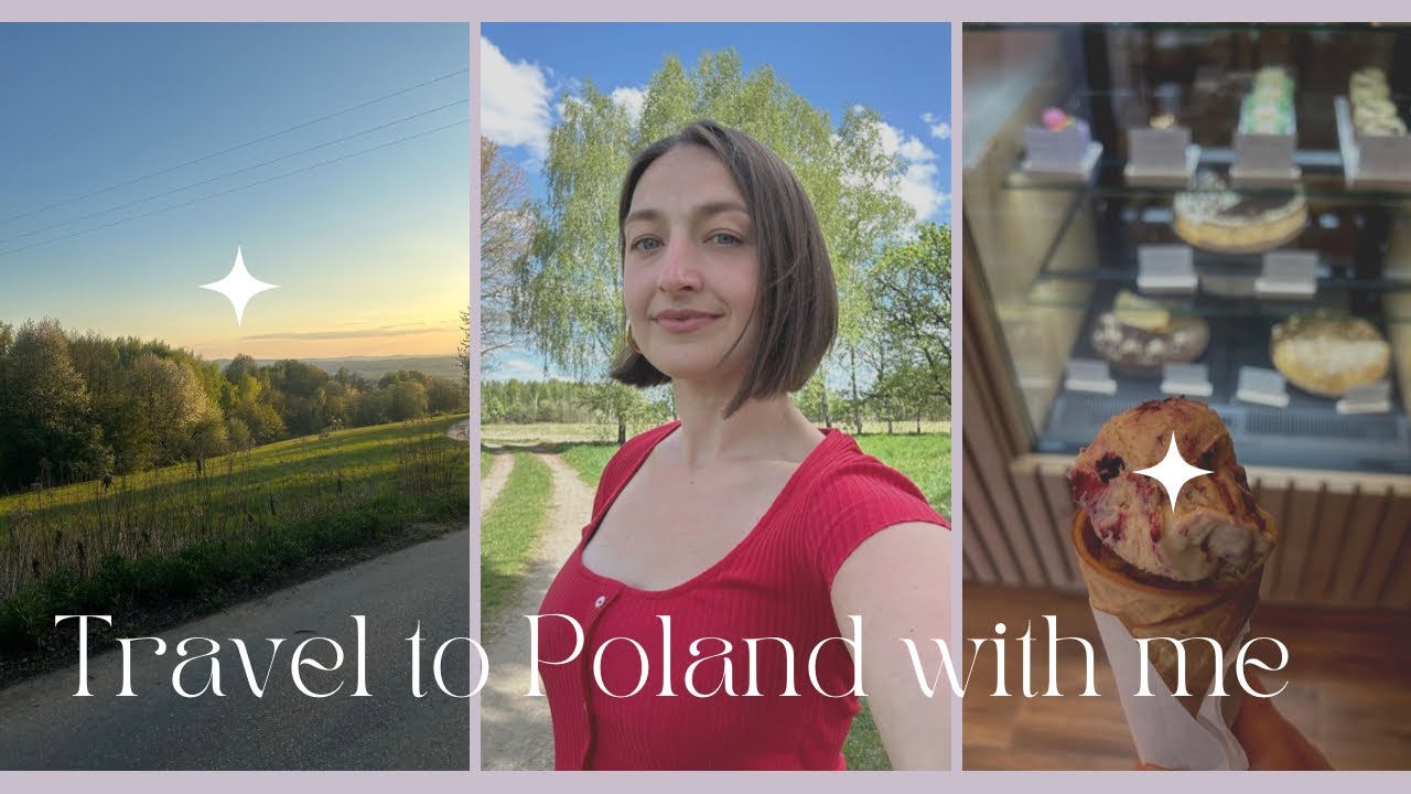 Travel to Poland with me | What I Ate & Exploring | Travelling from Scotland