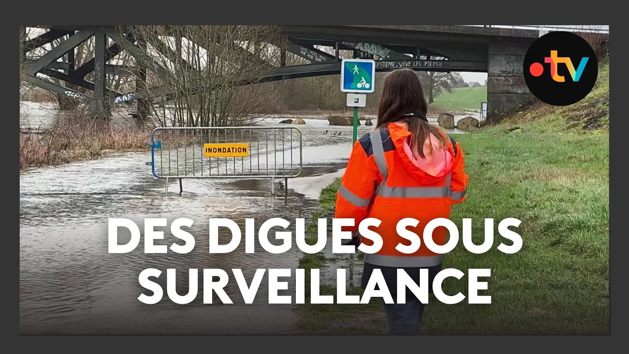 Visite et inspection des levées de la Loire