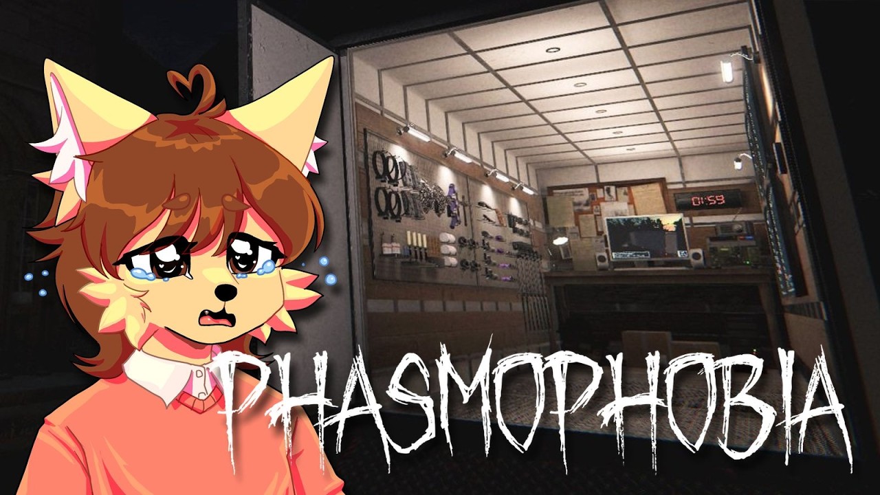 👻 i hate horror games... | Phasmophobia【🔴 LIVE】