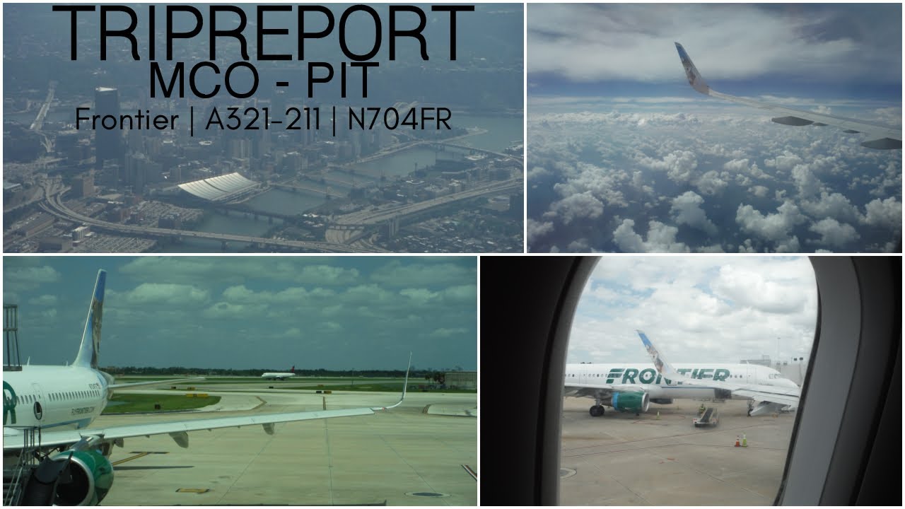 TRIPREPORT | Orlando (MCO) - Pittsburgh (PIT) | Frontier (Economy) | A321-211 (N704FR)