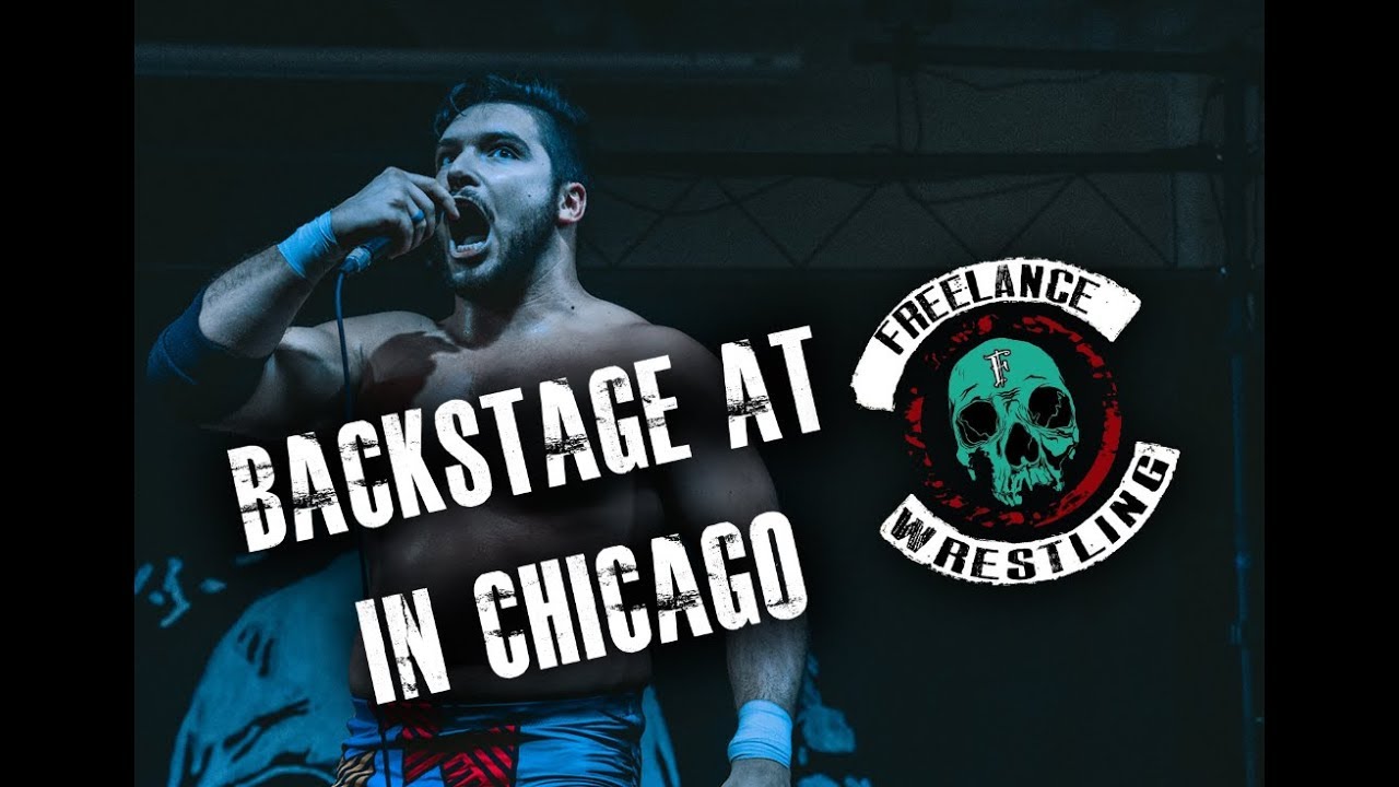 Backstage At Freelance Wrestling In Chicago