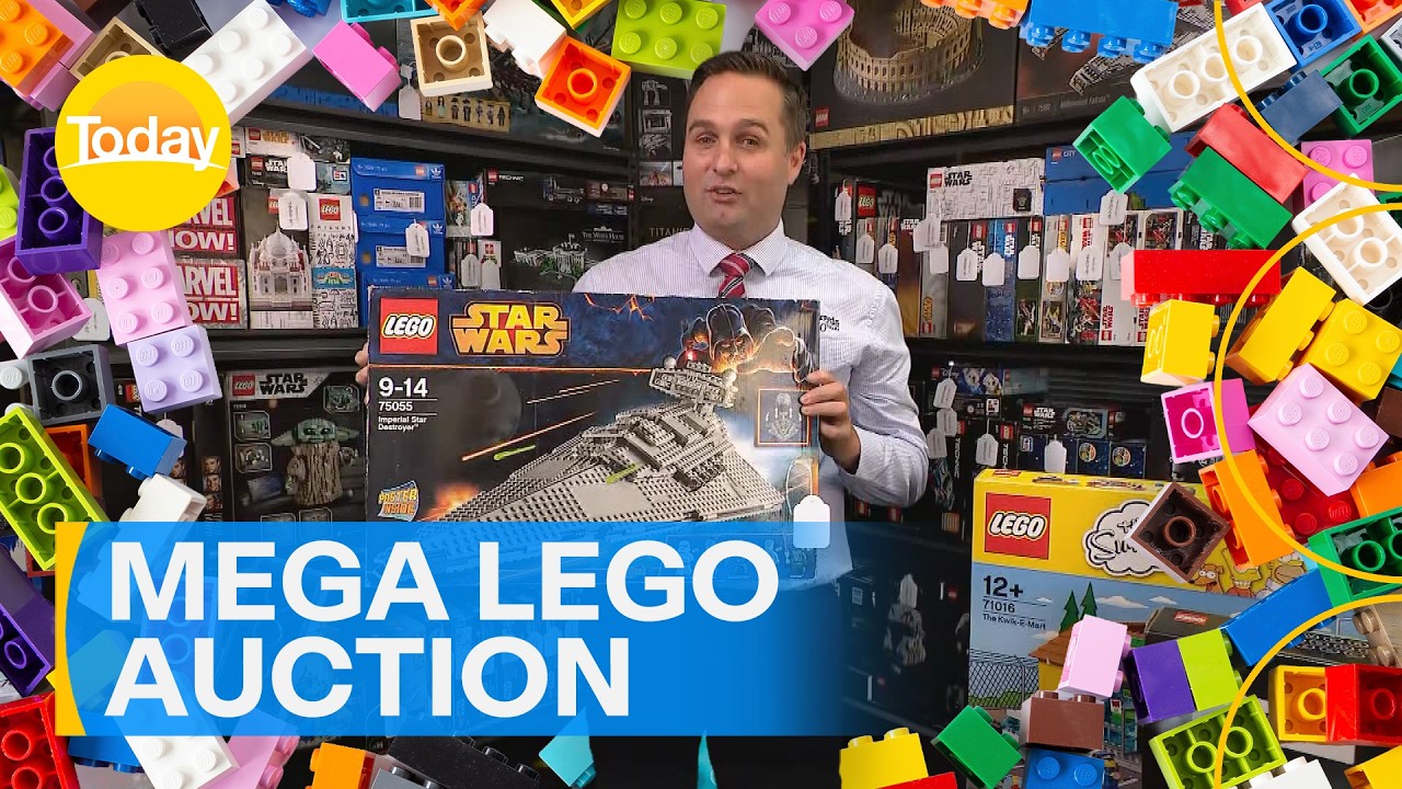 Huge Lego collection up for auction | Today Show Australia