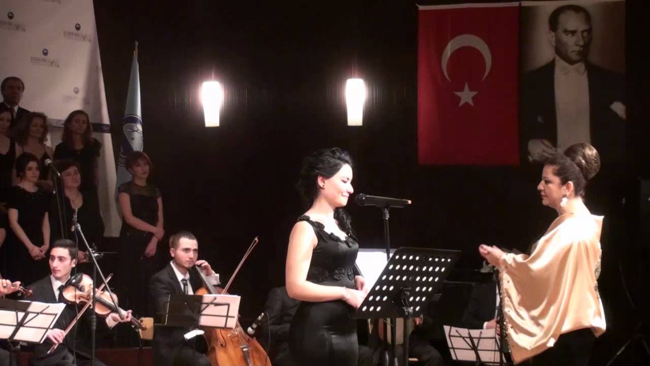GÖKÇE HAYIRLI - GAZEL - ADA SAHİLLERİNDE BEKLİYORUM - GAZİ TSM KOROSU-2013