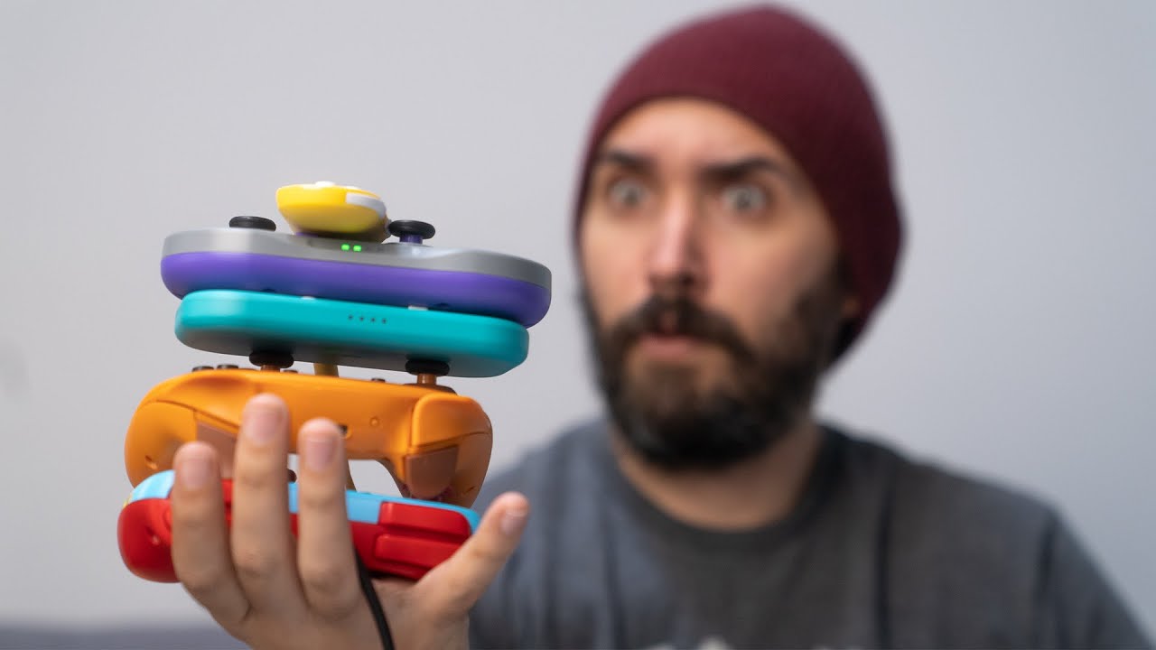 САМЫЕ маленькие контроллеры Nintendo Switch