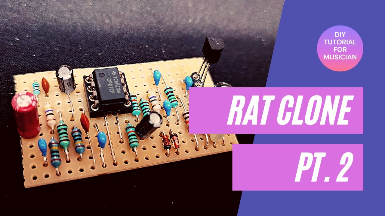 Costruiamo un pedale per chitarra da zero - DIY RAT BUILD part. 2