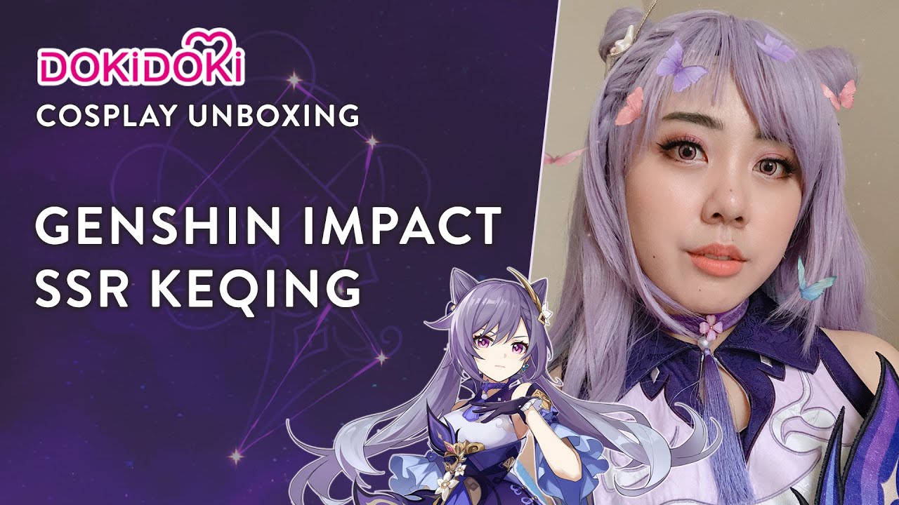 Dokidoki SSR Keqing Cosplay | Unboxing & Try-on Review