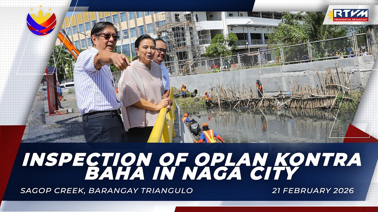 Inspection of Oplan Kontra Baha in Naga City 2/21/2026