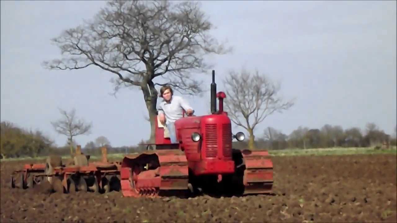 Terry's David Brown 50 ITD Crawler with 12ft discs