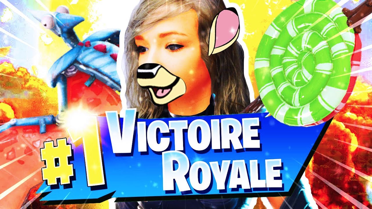 MON PREMIER TOP 1 SUR FORTNITE