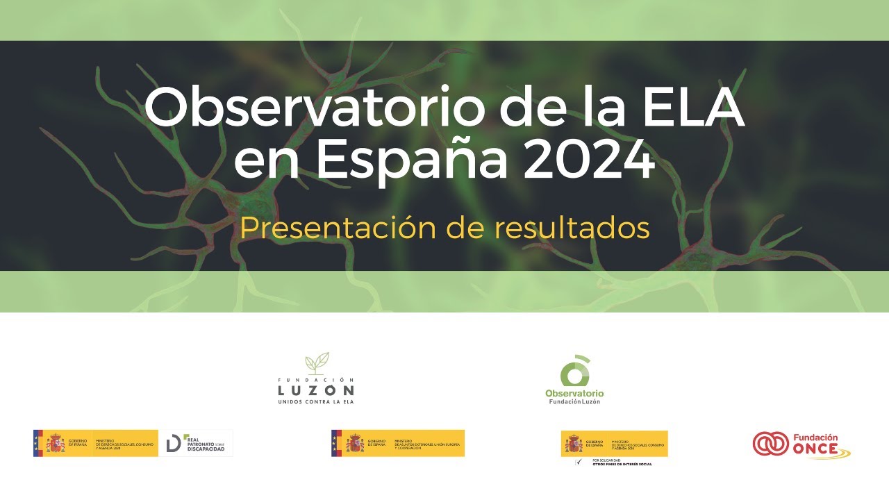 PRESENTACIÓN OBSERVATORIO DE LA ELA EN ESPAÑA 2024