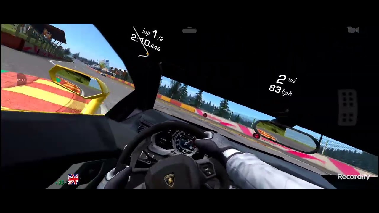 Lamborghini Aventador LP700-4 - Circuit De Spa-Francorchamps - Real Racing 3 