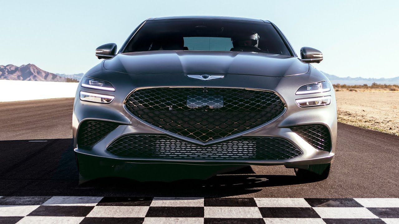 Introducing the Redesigned 2022 Genesis G70 | MotorTrend