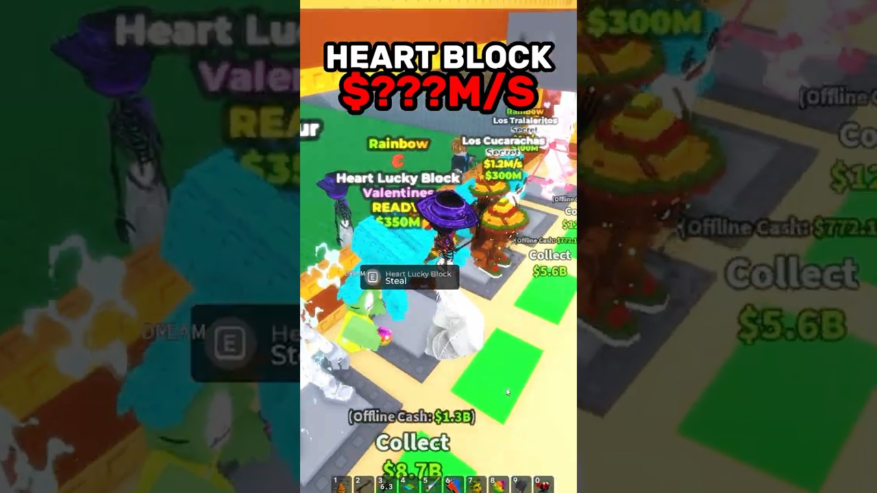 I STOLE A HEART LUCKY BLOCK AND THIS HAPPENED😱❤️