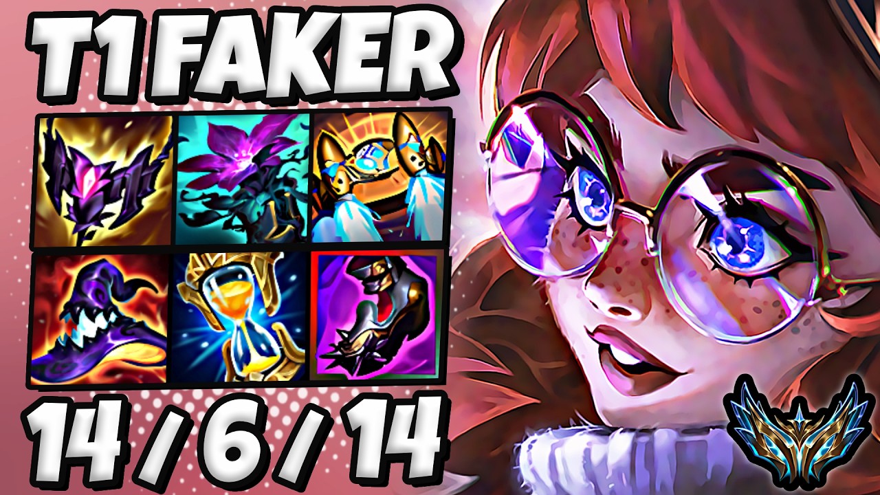 T1 Faker Aurora vs Viktor [ MID ] Patch 26.10 Korea Challenger 1918 LP