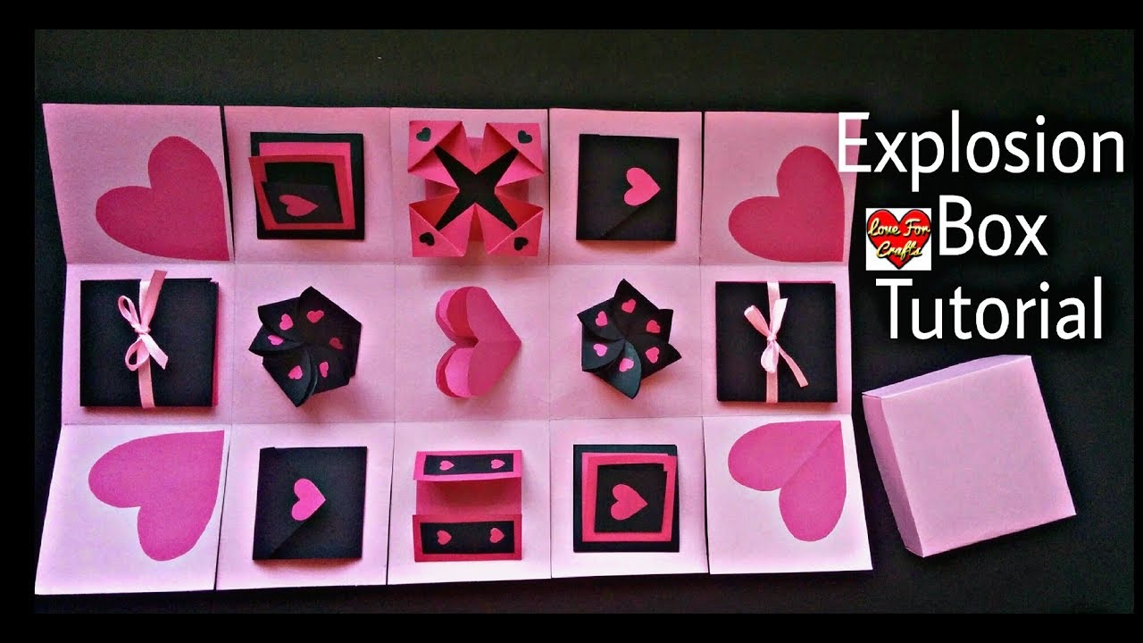 Infinity Explosion Box Tutorial | DIY | Valentine's Day / Anniversary Gift Idea