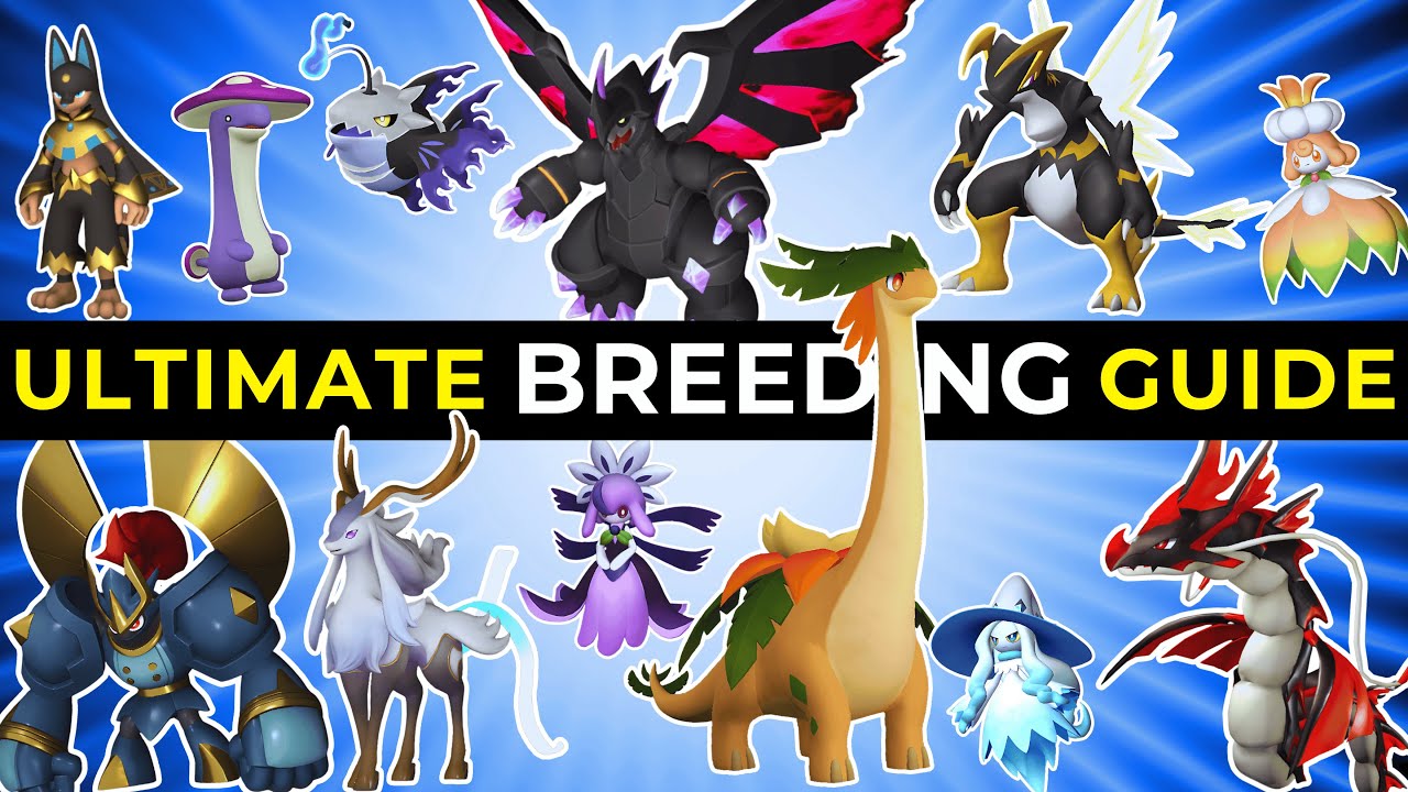 Get ALL the BEST Base Pals by Breeding ONLY 4 Pals in Palworld *Terraria Update*