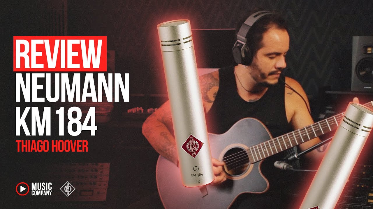 Testando o microfone Neuman KM184 para gravar violão