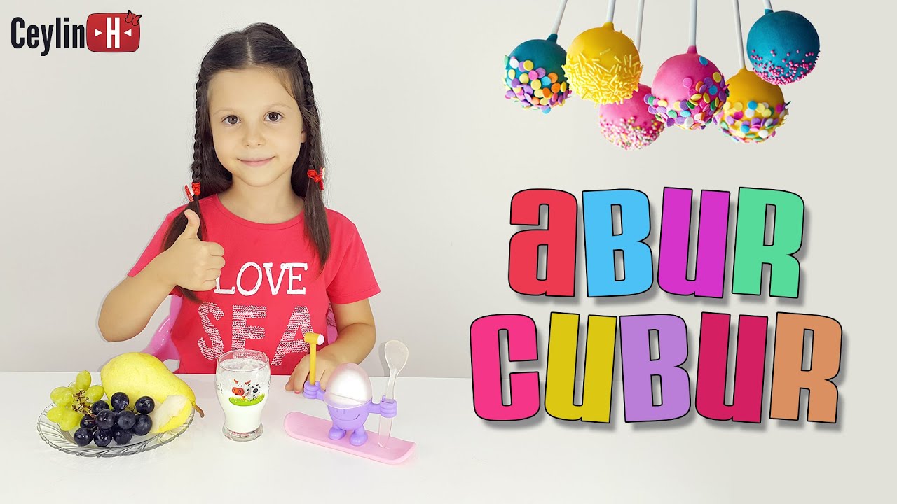 Ceylin-H | ABUR CUBUR Çocuk Şarkısı - Nursery Rhymes & Super Simple Snack Song Sing & Dance