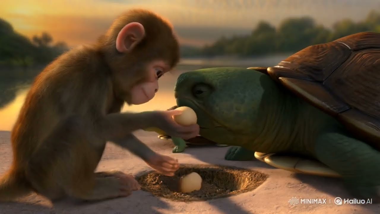 poor baby monkey viki emotional 😭 Fish story ❤️ 