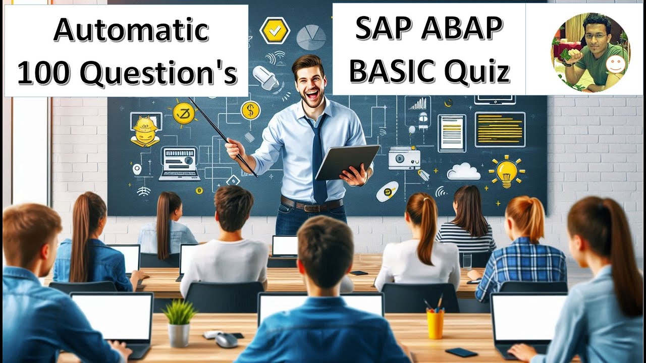 Automated SAP ABAP Quiz – Test Your Skills wid Auto-triggered Questions & Answers 