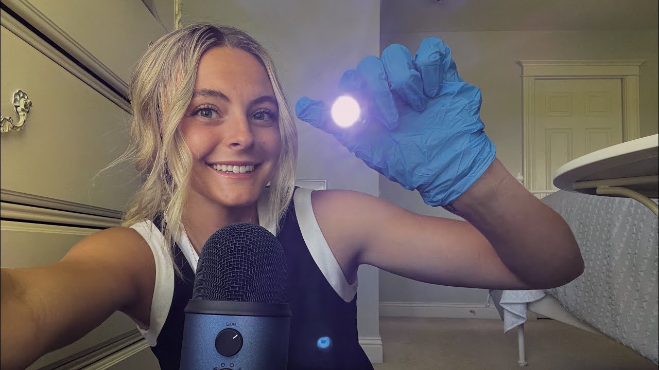 ASMR | Cranial Nerve Exam 👩🏼‍⚕️