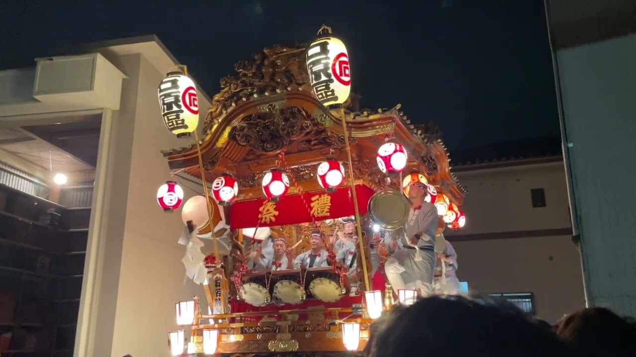うちわ祭り石原區 2023年最後のお囃子(2023/7/22)