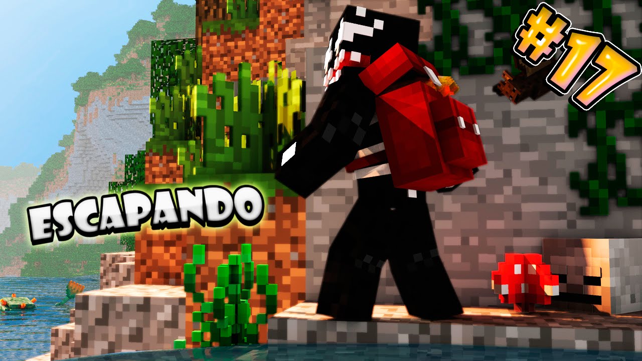 Saindo da Caverna Maldita - #17 Cave-In MINECRAFT