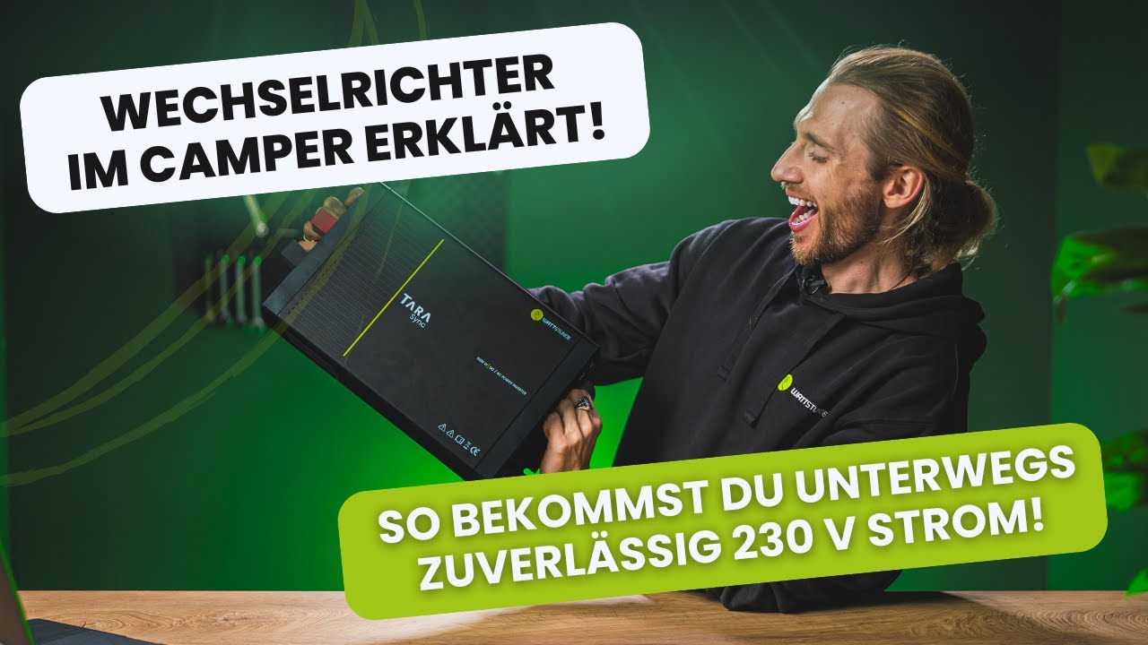 Welcher Wechselrichter passt zu Deinem Camper? 🔋 So bekommst Du sicheren 230V-Strom unterwegs! ☕️💻