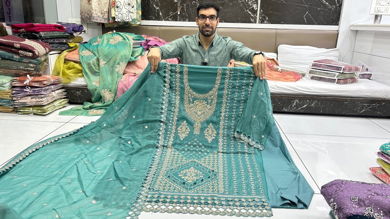 Designer Salwar Suit 🔥 | Ramzan 2026 Collection | Surat Dress Material Wholesale Market 