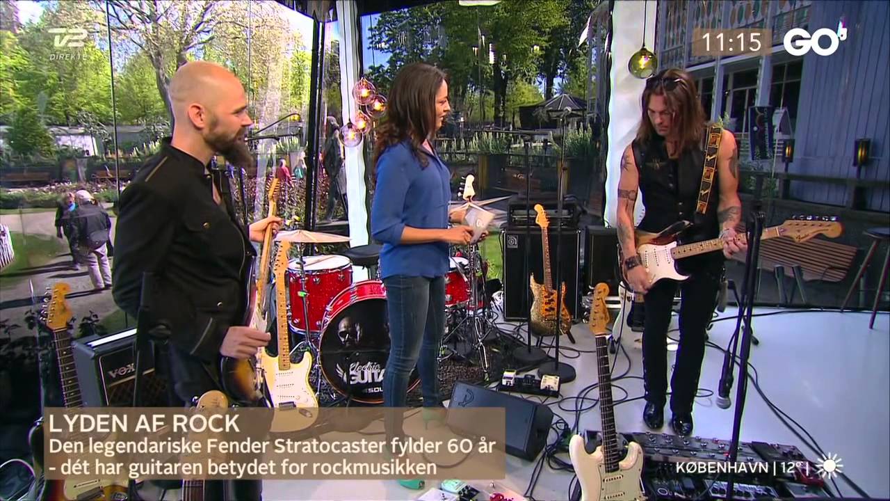 Electric Guitars - Go' Morgen Danmark - TV2 Interview - d. 03.05.2014