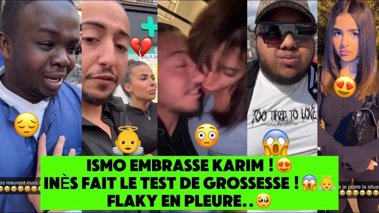 LIPTON & Co.🤫[EP.27🍿] ISMO Embrasse KARIM !😍•INÈS Fait TEST de GROSSESSE !😱👼•FLAKY Pleure..🥺 #lipton