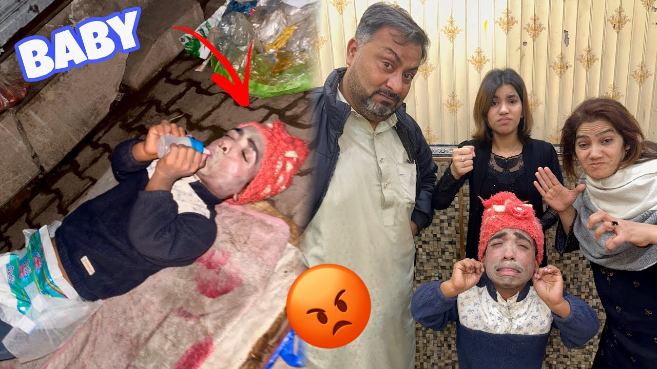 Choty bheem ny baby ban k 😭gher pe kabza kar leya😱