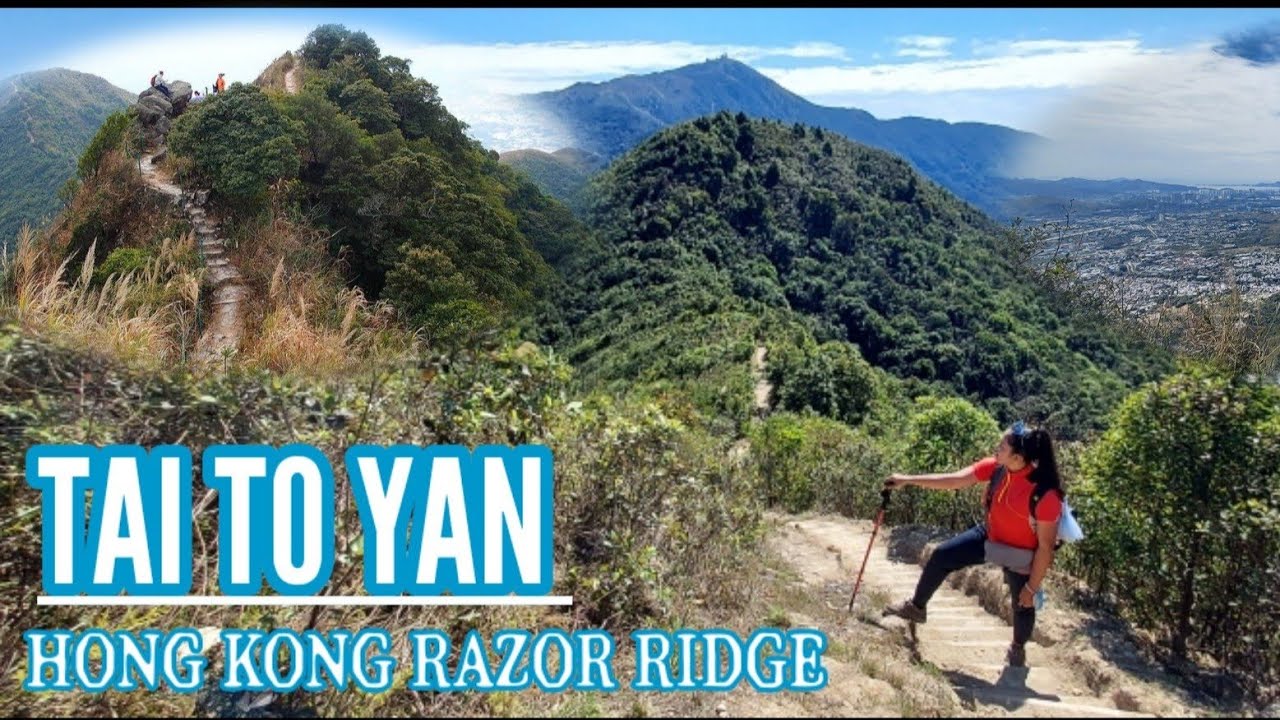 Hike to Tai To yan Epic Ridge trail #explore_with_me #taitoyan