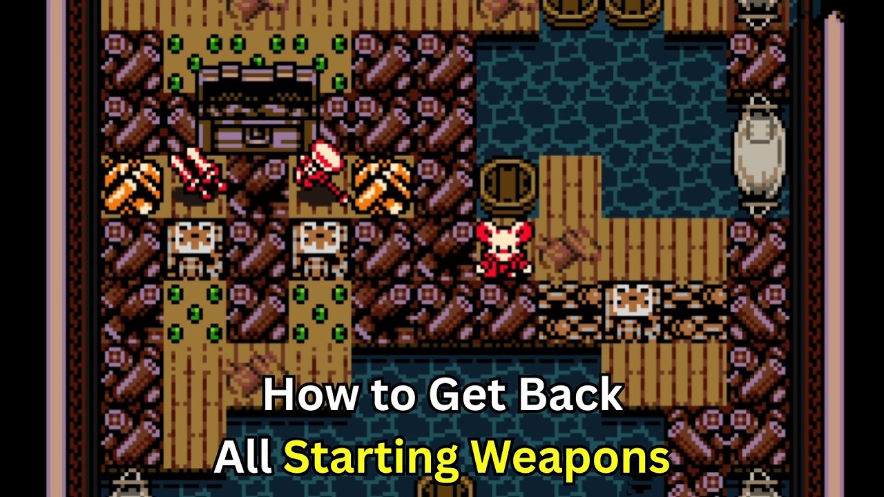 Mina the Hollower - How to Retrieve the Other 2 Starting Weapons