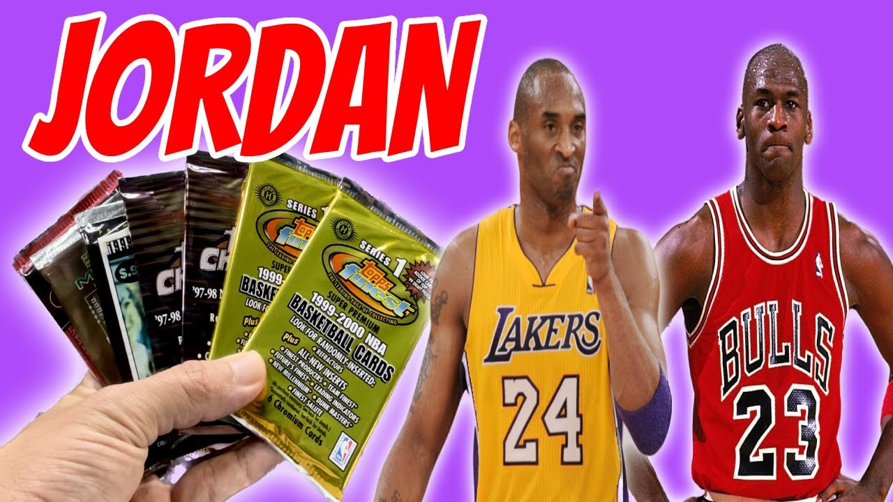 JORDAN KOBE DUNCAN 🔥🔥 Random Old School 90s Hobby Basketball Pack Opening!