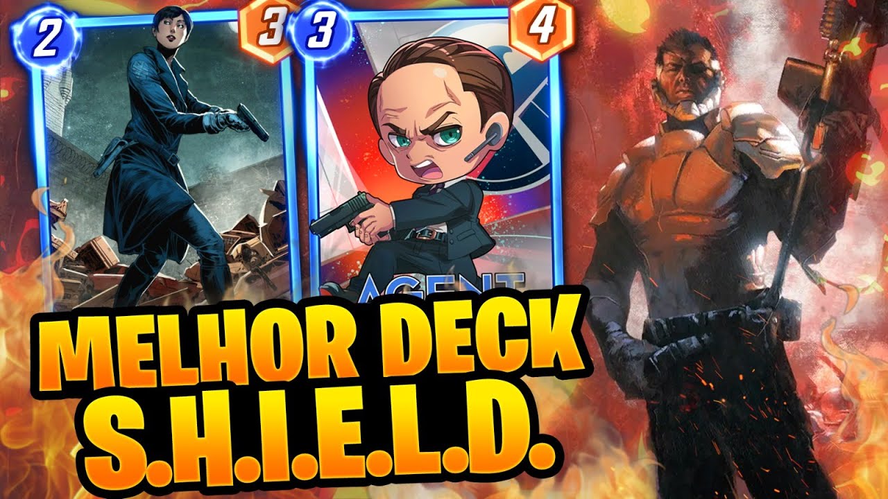 RNG PERFEITO? MELHOR DECK de AGENTES DA S.H.I E.L.D. do Marvel Snap